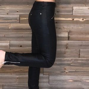Black Leather Pants